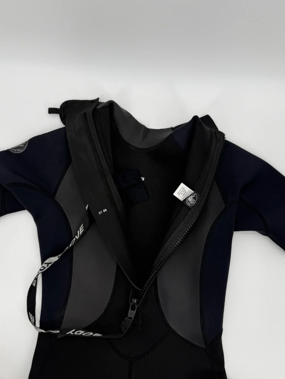 Body Glove 2mm Shorty Springsuit Wetsuit Short Sleeve Surf Dive Black Gray Men M